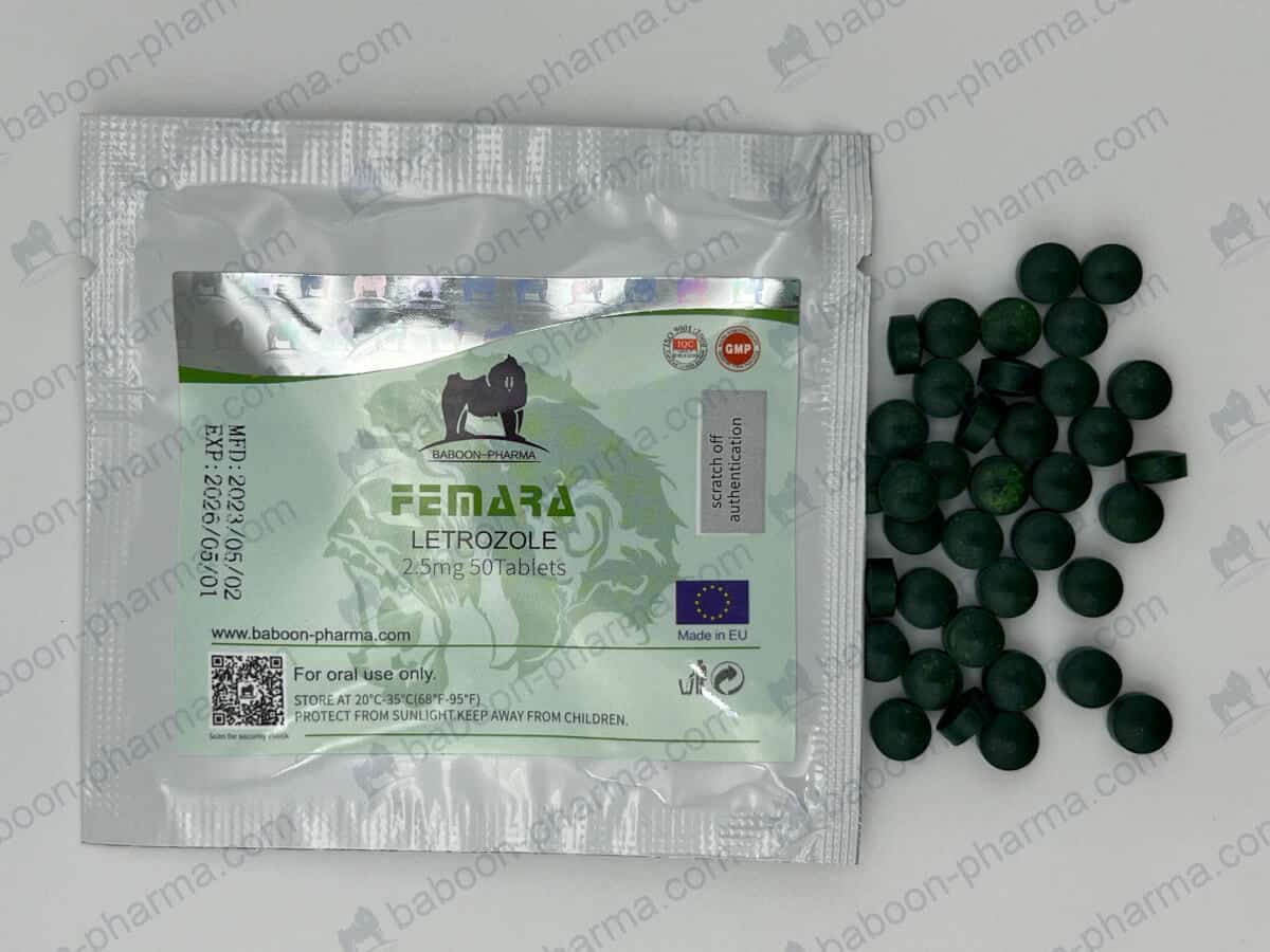 Baboon Pharma Perorální tablety Femara 2,5 1
