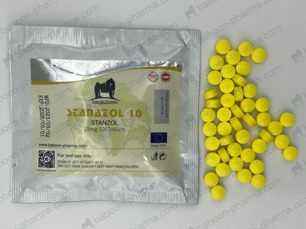 Baboon Pharma Perorální tablety Stanazol 10 1