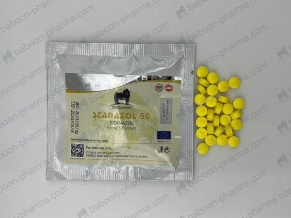 Baboon Pharma Perorální tablety Stanazol 50 1