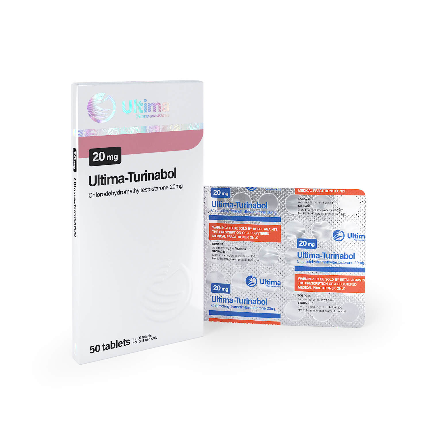 Ultima turinabol 50 tablet x 20 mg