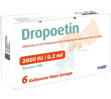 Dropotein 2000 IU 0,2 ml 6 roztoků Drogsanu