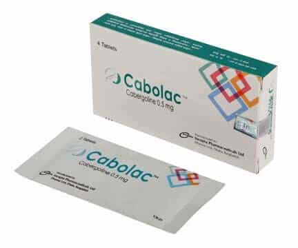 Cabolac 0,5 mg 4 sáčky