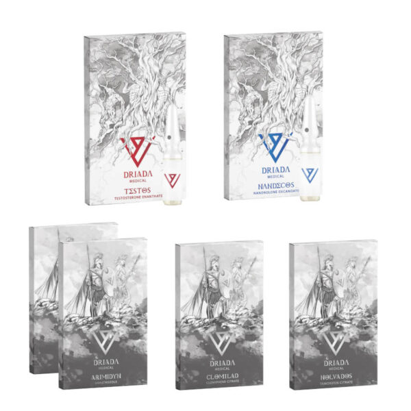 Klasický balíček pro nárůst hmoty Enanthate Deca (8 týdnů) DRIADA MEDICAL