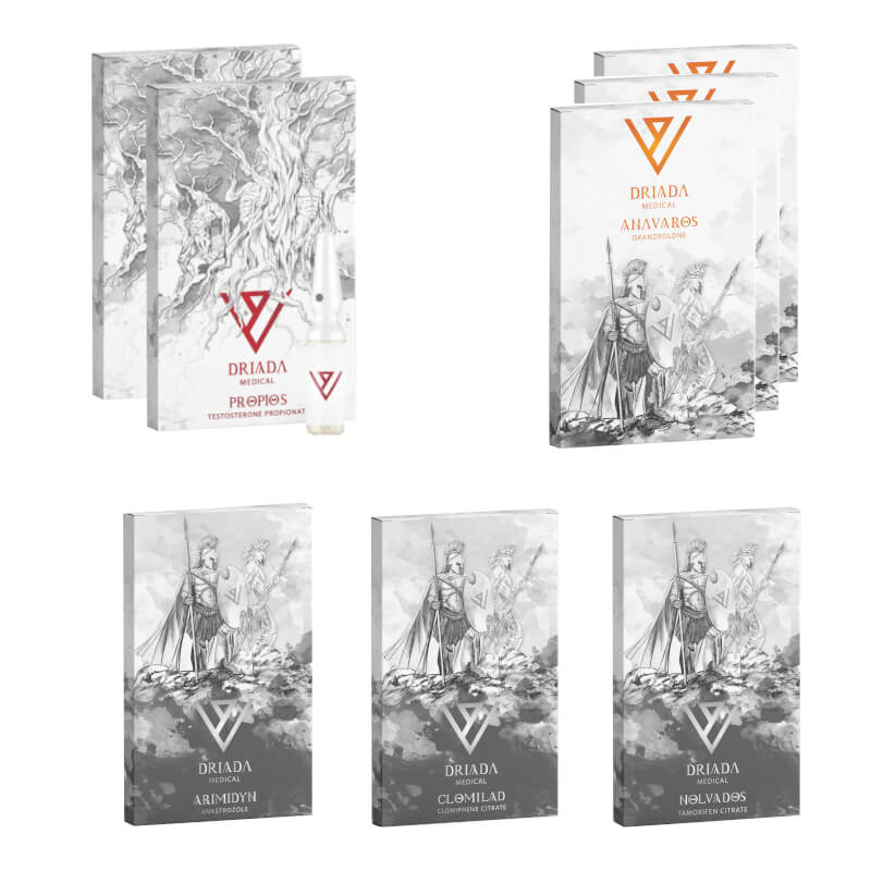Anavar Test P 6týdenní posilovací balíček, perorální steroidy Driada Medical