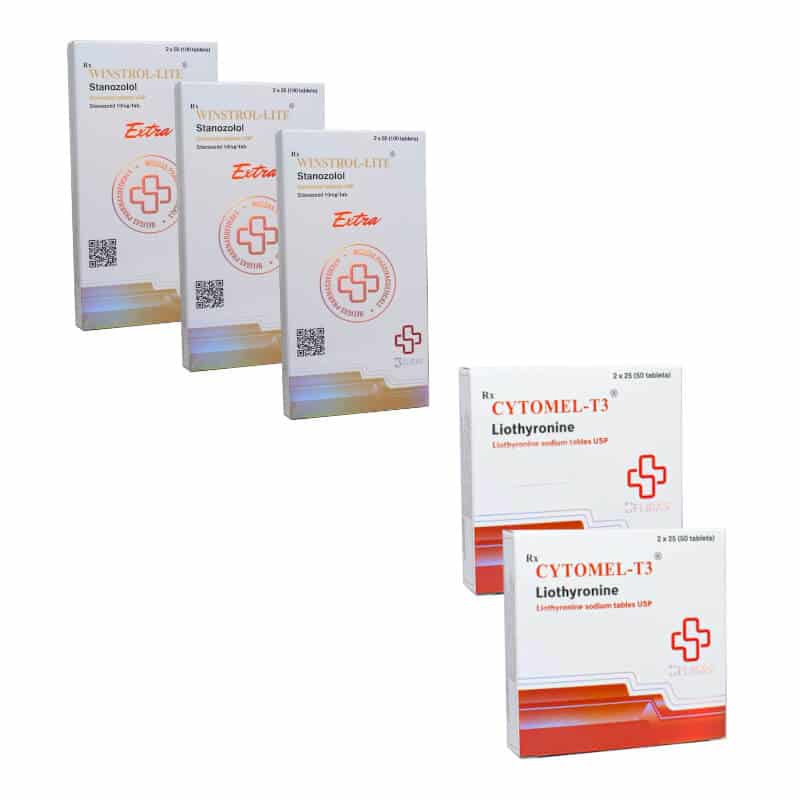 Stanozolol + T3 Cytomel suché balení perorálních steroidů (8 týdnů) Beligas Pharmaceuticals International