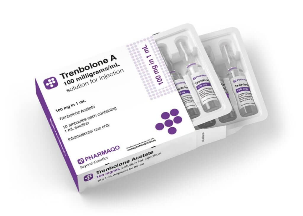 Ampule s trenbolonem Pharmaqo