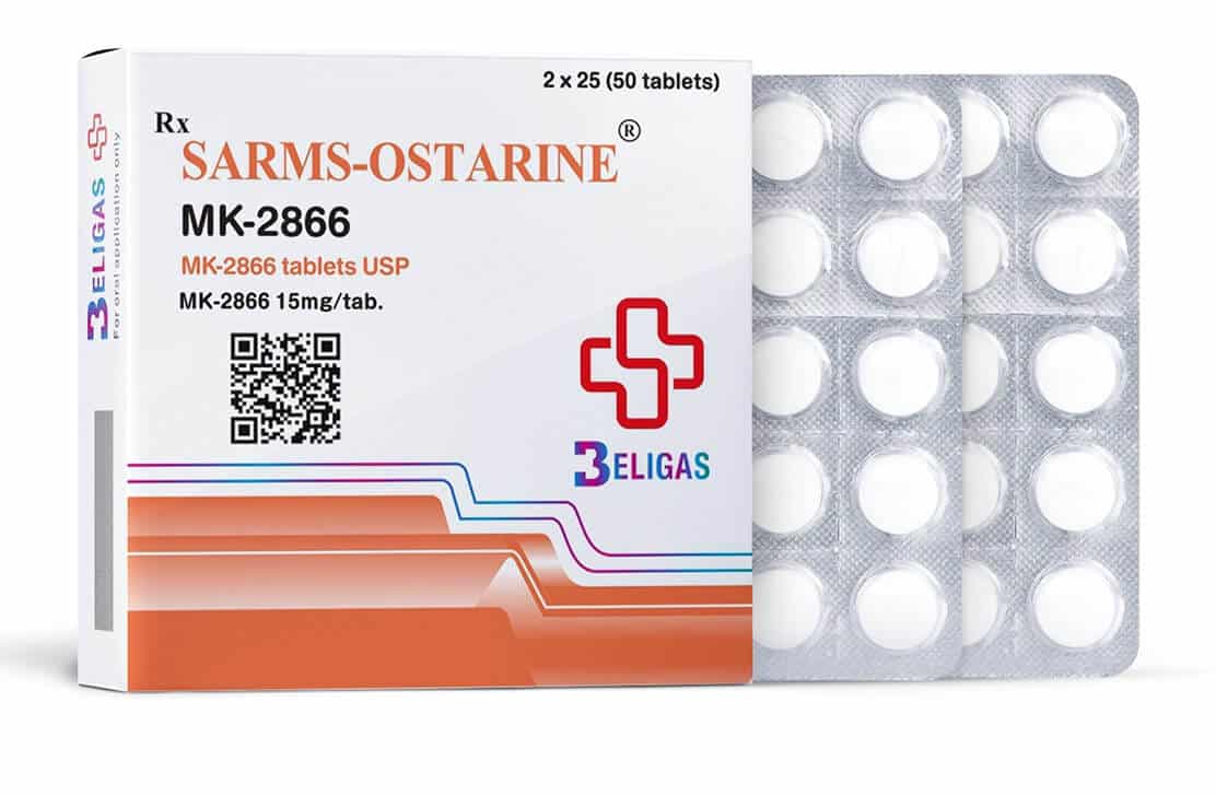 Sarms Ostarine 15 mg 50 tablet Beligas