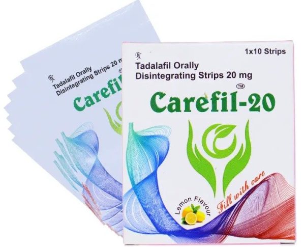 Carefill 20mg ODS Tadalafil ODS 100 tablet Lékárna EU