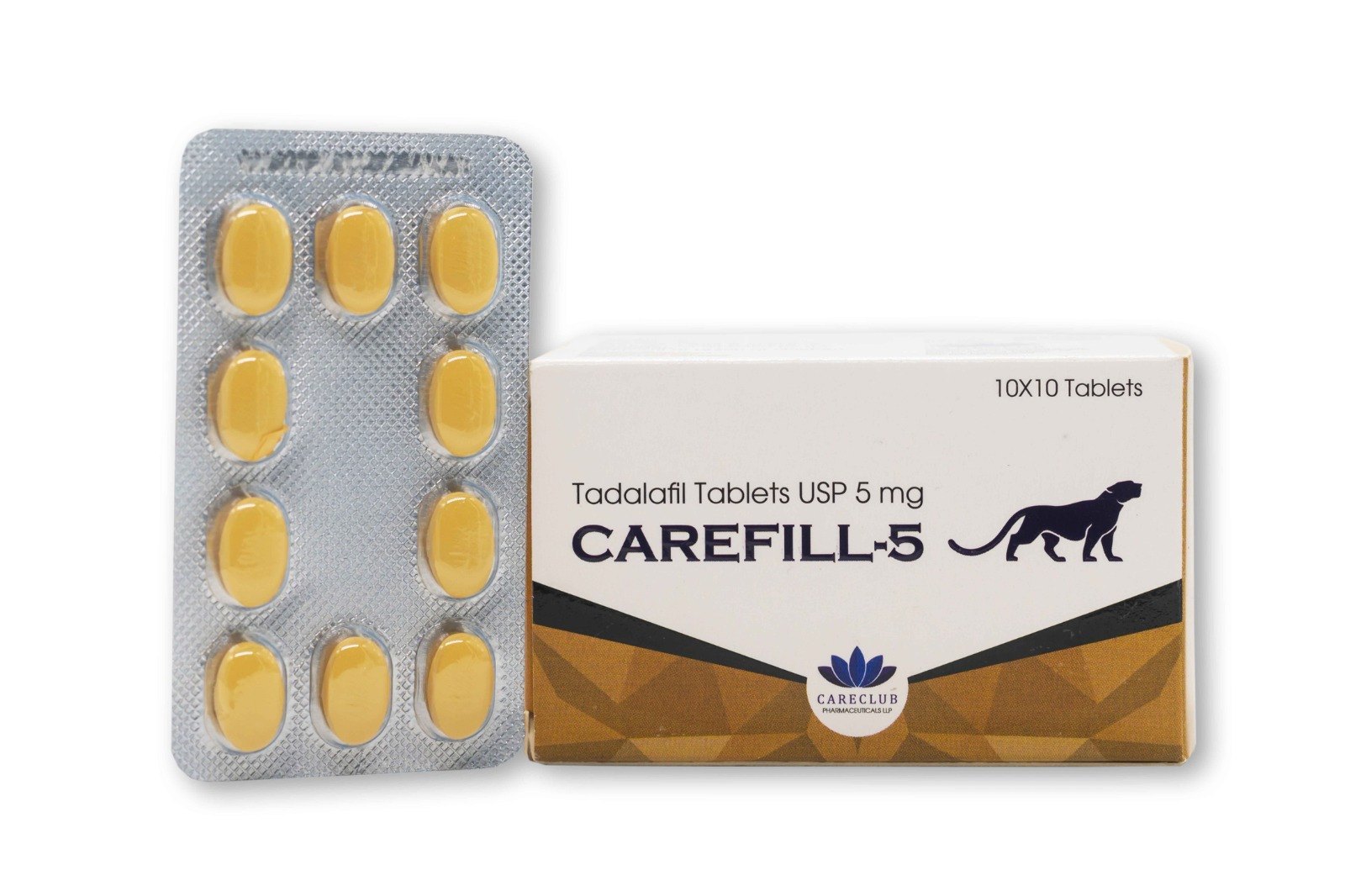 Carefill 5mg Tadalafil 100 tablet Lékárna EU