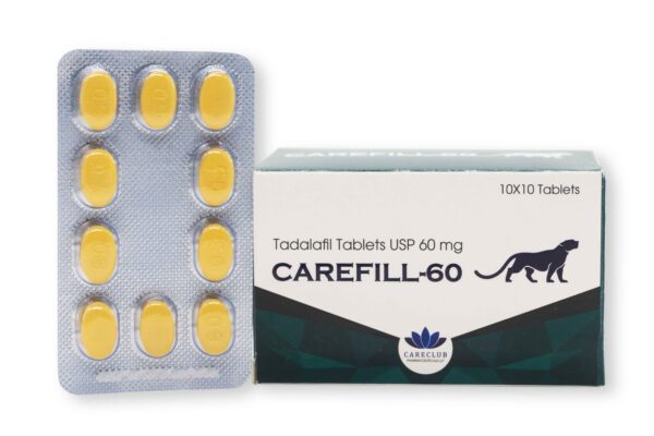 Carefill 60mg Tadalafil 100 tablet Lékárna EU