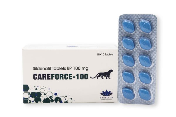 Careforce 100mg Sildenafil Citrate BP 100 tablet Lékárna EU
