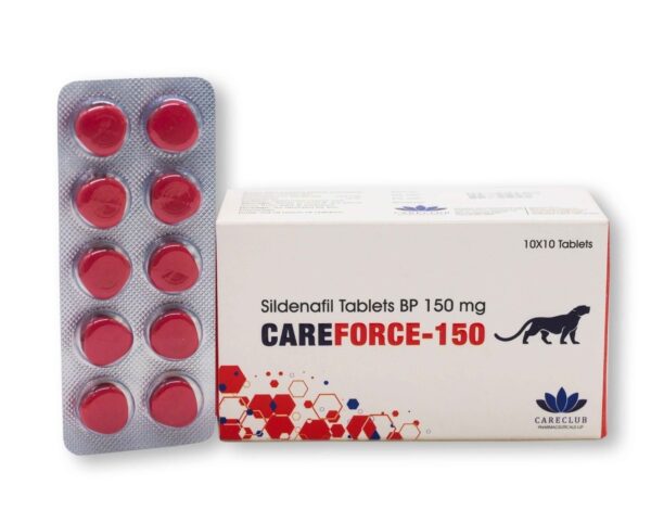 Careforce 150mg Sildenafil BP 100 tablet Lékárna EU