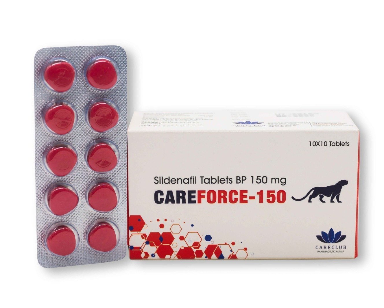 Careforce 150mg Sildenafil BP 100 tablet Lékárna EU