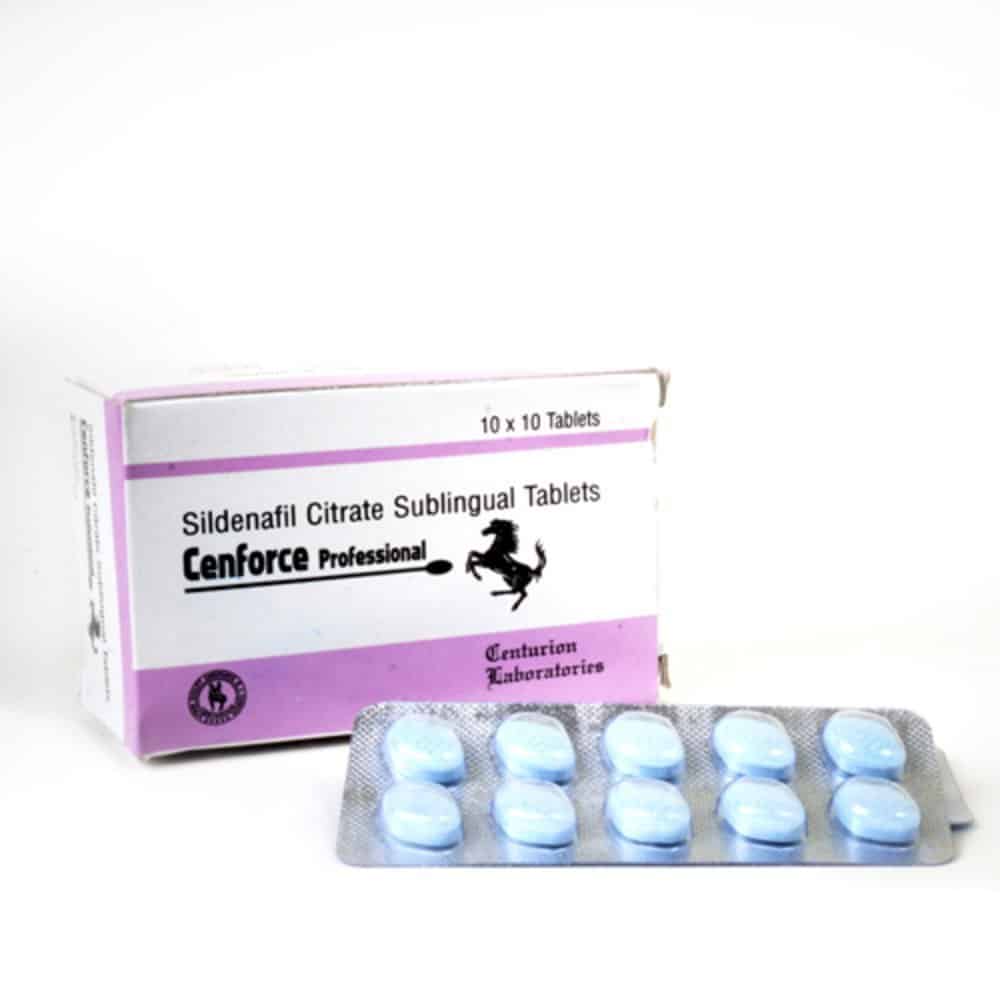 Careforce Professional Sildenafil SublingualTable 100 tablet Lékárna EU
