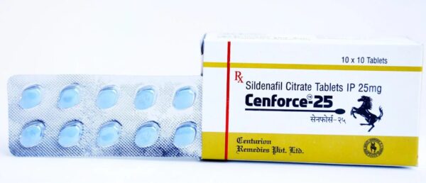 Cenforce 25mg Sildenafil Citrate 100 tablet Lékárna EU
