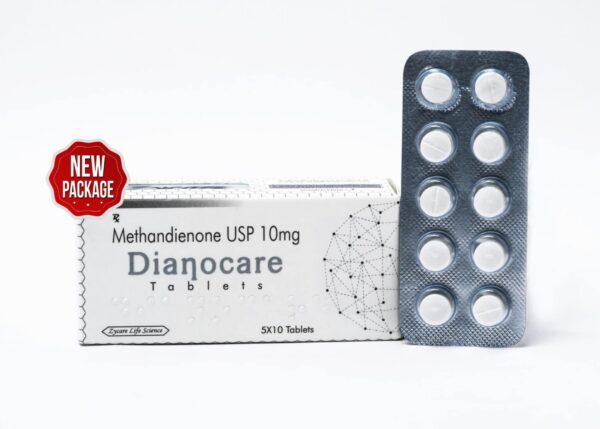 Tablety DIANOCARE Methandienon 10 mg 5×10 1