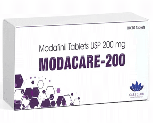 Modacare 200mg Modafinil Tab USP 100 tablet Lékárna EU