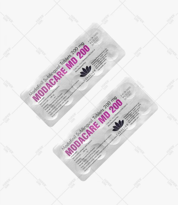 Modacare MD 200mg Modafinil Tab USP 100 tablet Lékárna EU