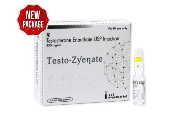 TESTO ZYENÁT Testosteron Enanthát Injekce 250 mg 1×10 1