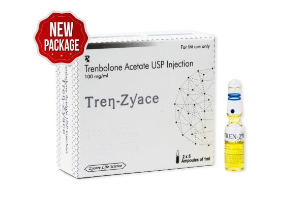 TREN ZYACE Trenbolonacetát injekční roztok 100 mg 1×10 1