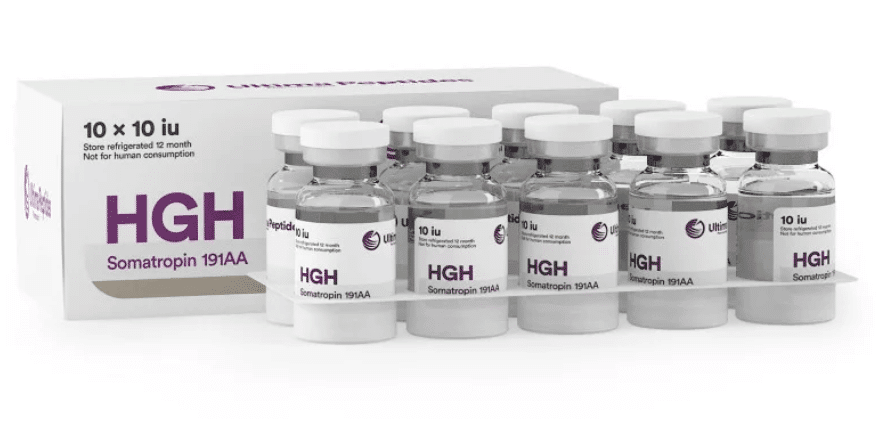 Ultima HGH 10 x 10 IU 10 lahviček x 10 IU UltimaPeptides