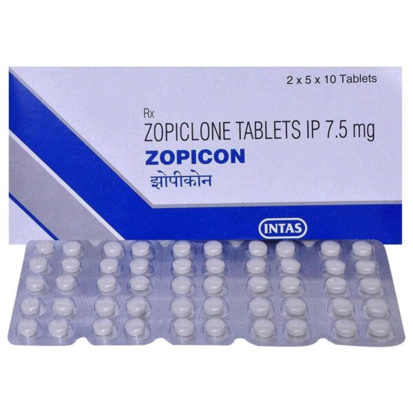 Zopiclone 7,5 mg Zopiclone 100 tabs Pharmacy EU