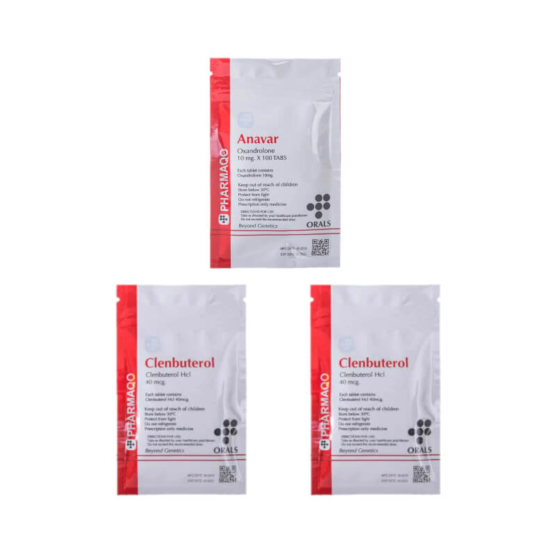 Pokročilý balíček na hubnutí pro ženy Anavar Clenbuterol 8 týdnů Pharmaqo INT.