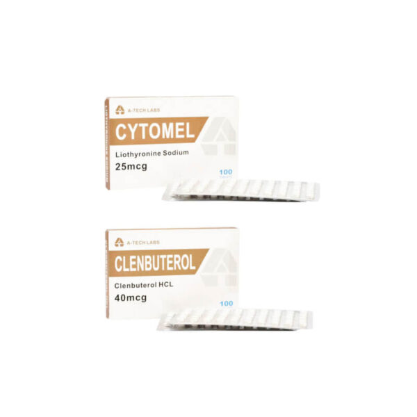 Balíček na hubnutí pro ženy A TECH LABS CLENBUTEROL + T3 (8 týdnů)