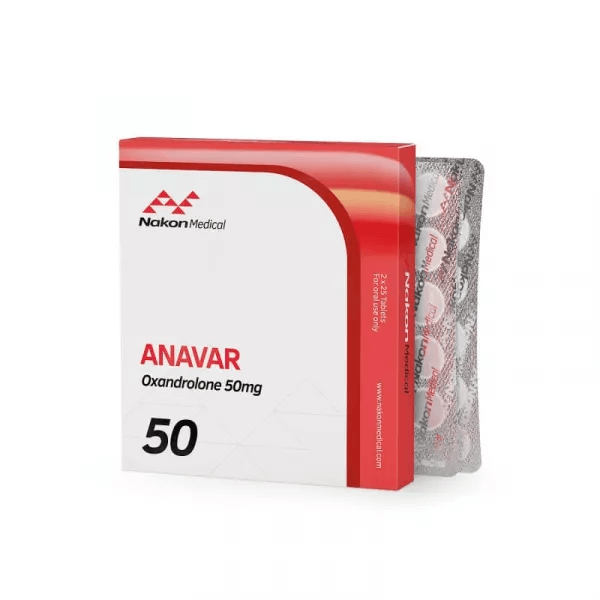 Anavar 50mg 50 tablet Nakon Medical Int