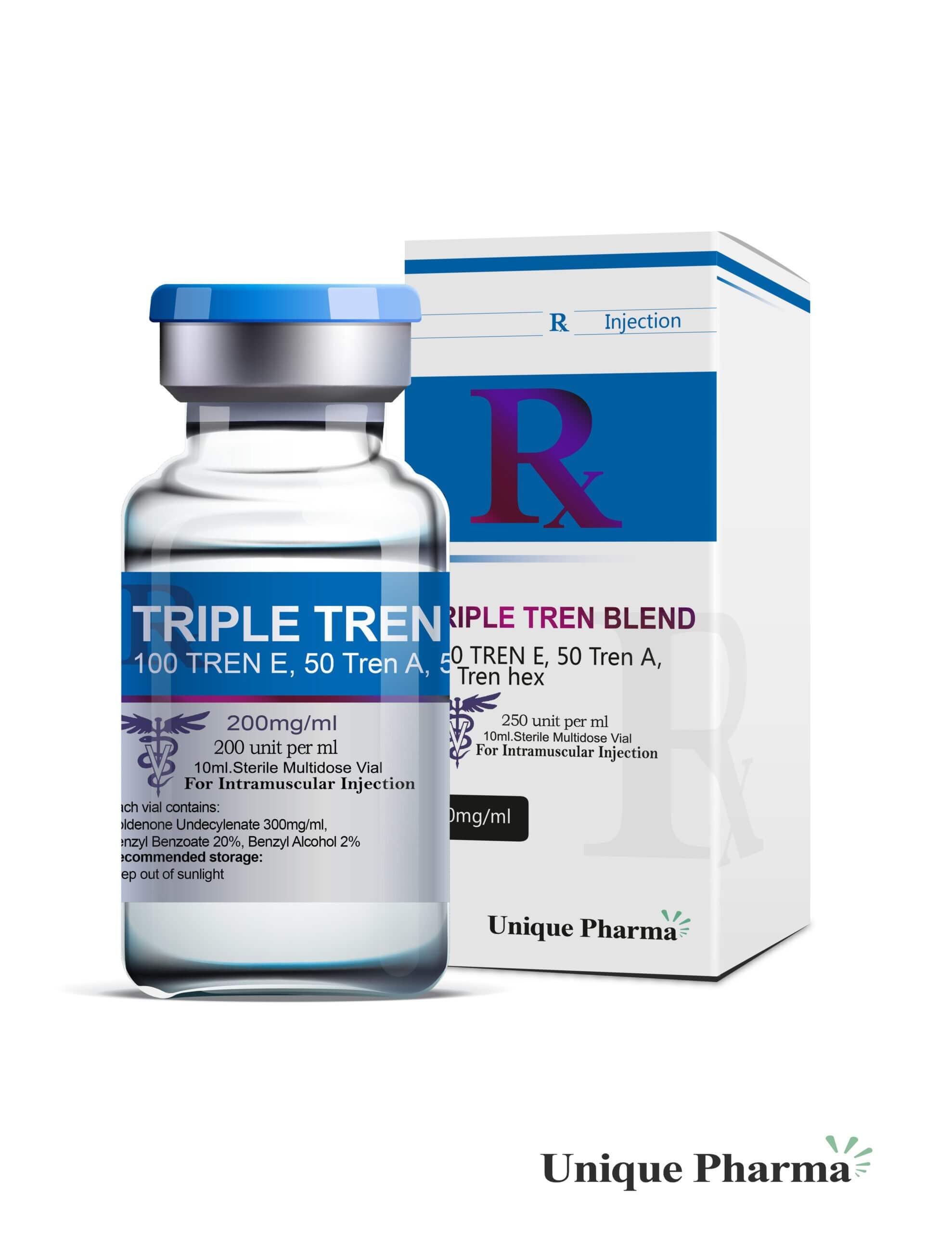 Unikátní injekce Triple Tren Blend