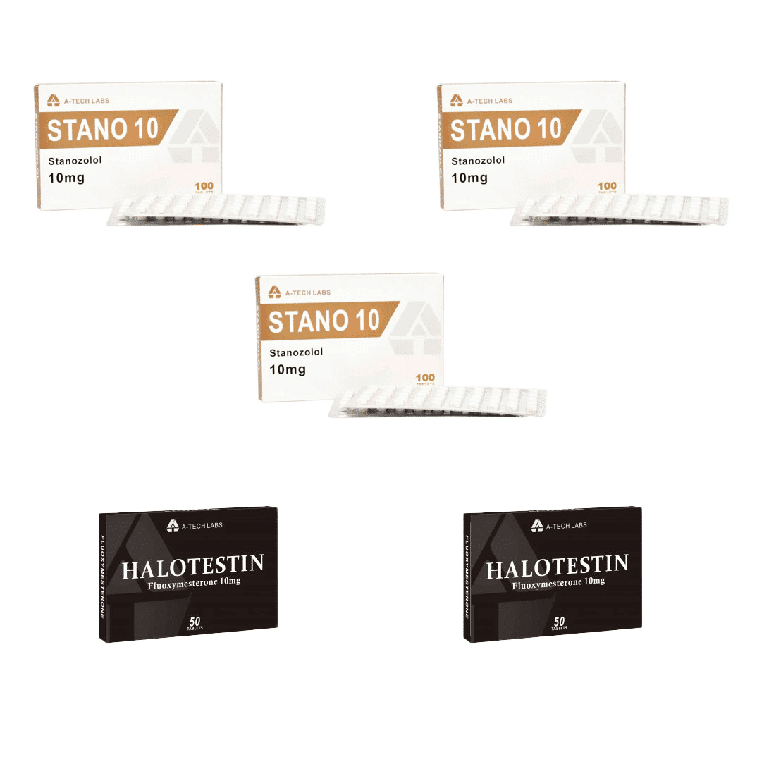 Vytrvalostní balení Halotestin Winstol A tech