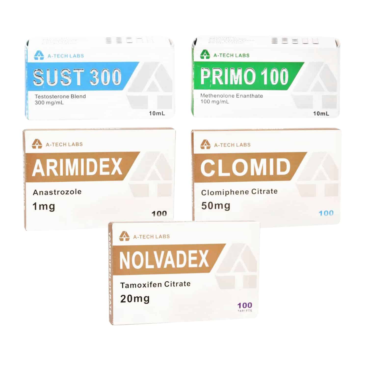 PACK MUSCLE SEC LEVEL I INJECT SUSTANON PRIMOBOLAN PCT 8 TÝDNŮ A Tech Labs