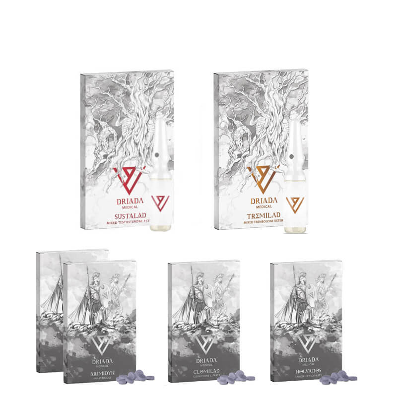 Balíček libové hmoty 10 týdnů Sustanon Tri Tren Driada Medical 1
