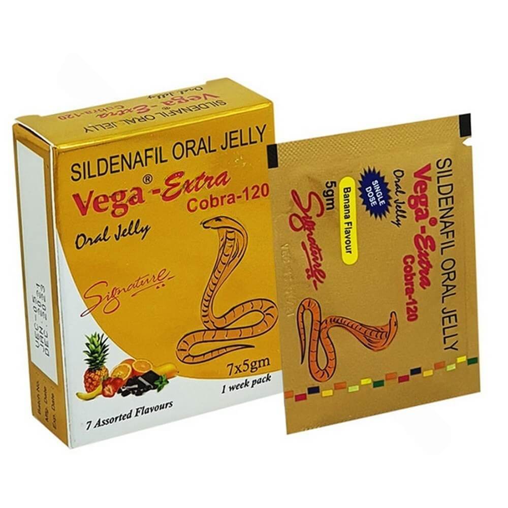 COBRA 120 MG ŽELÉ BOX