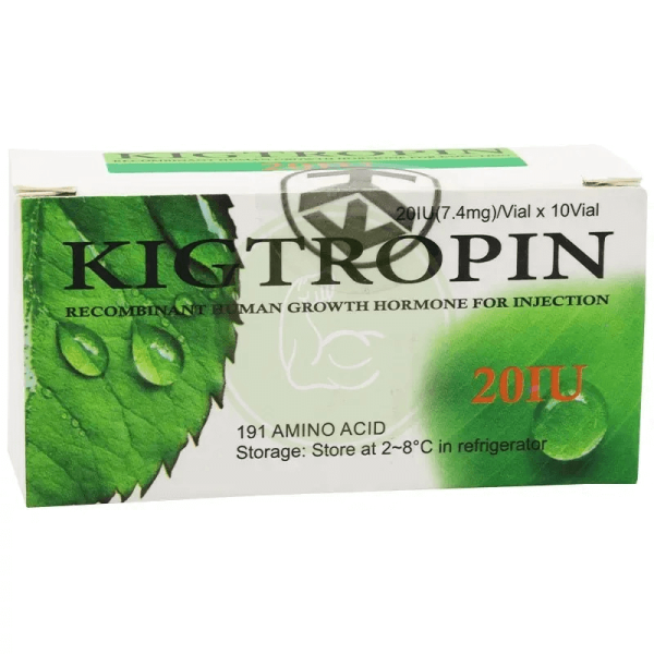 KIGTROPIN 20 IU 10 lahviček
