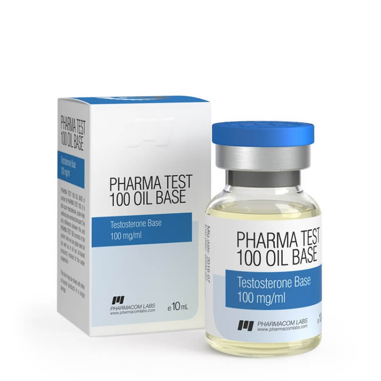 Pharmatest 100 olejový základ (10 ml x 100 mg) PHARMACOM