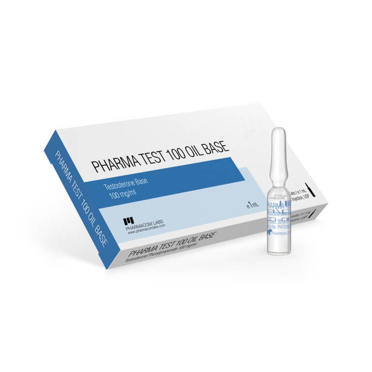 Pharmatest 100 ampulí s olejovou bází (10 x 1 ml x 100 mg) PHARMACOM