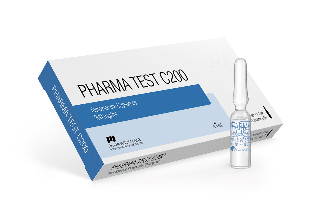 Pharmatest C 200 ampulí (10 x 1 ml x 200 mg) PHARMACOM