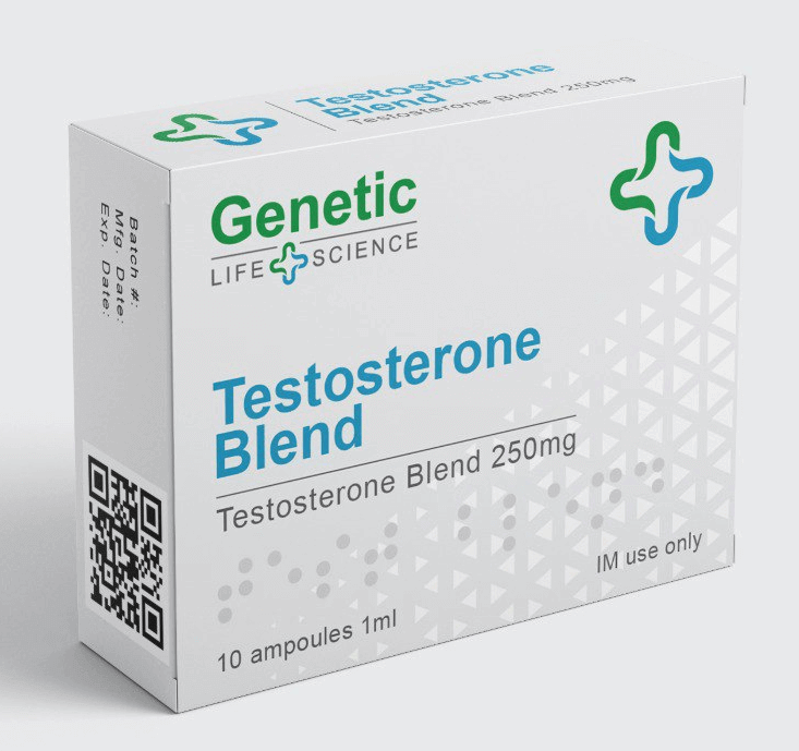 genetická směs testosteronu 250