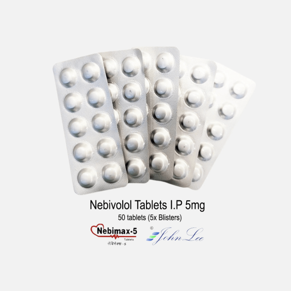 Nebivolol 5 mg Nebimax 5 50 tablet 5 blistrů Driada Medical