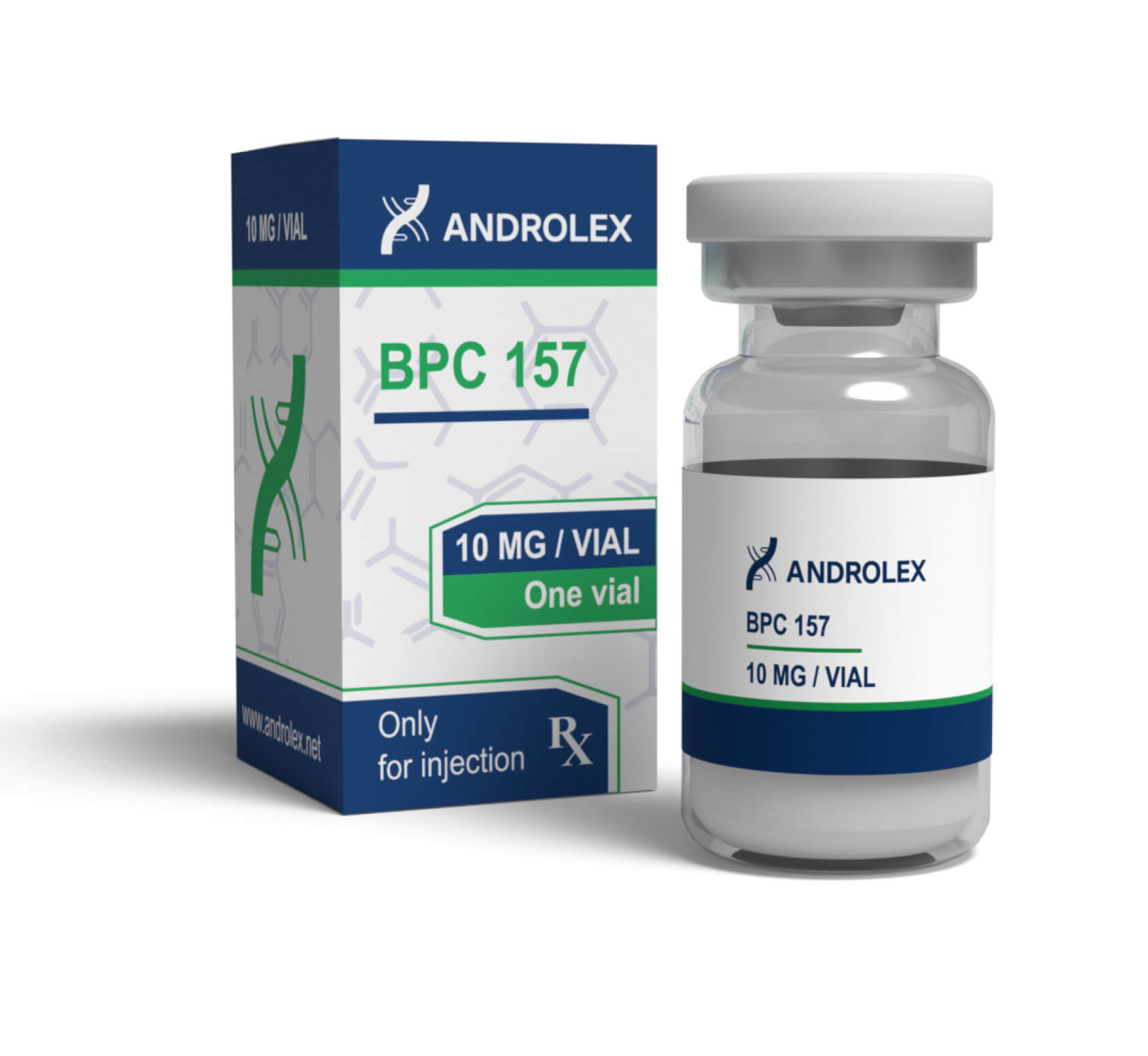 Androlex BPC 157 10mg injekční lahvička