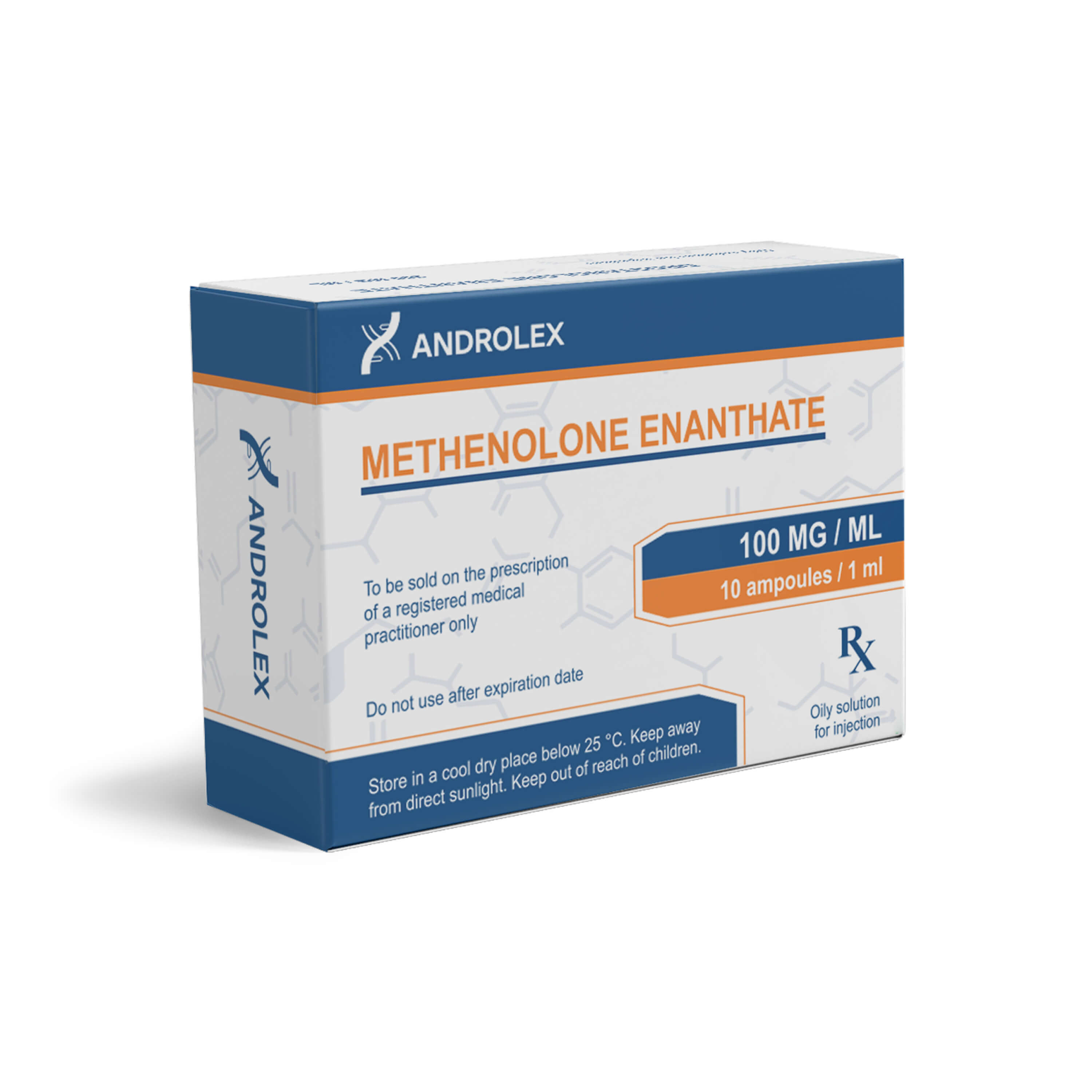 androlex ampule box methenolon enanthát