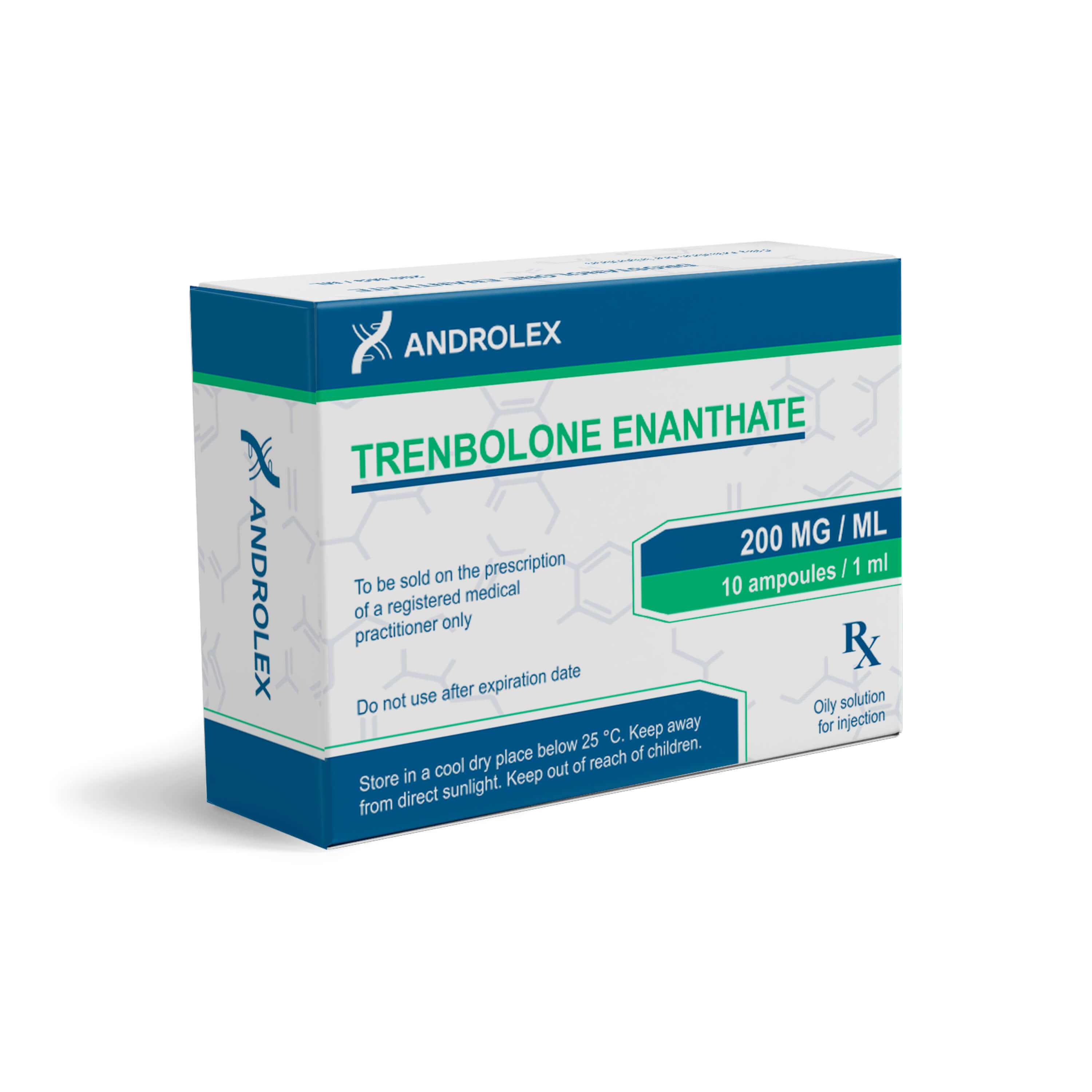 androlex ampule box trenbolon enanthát