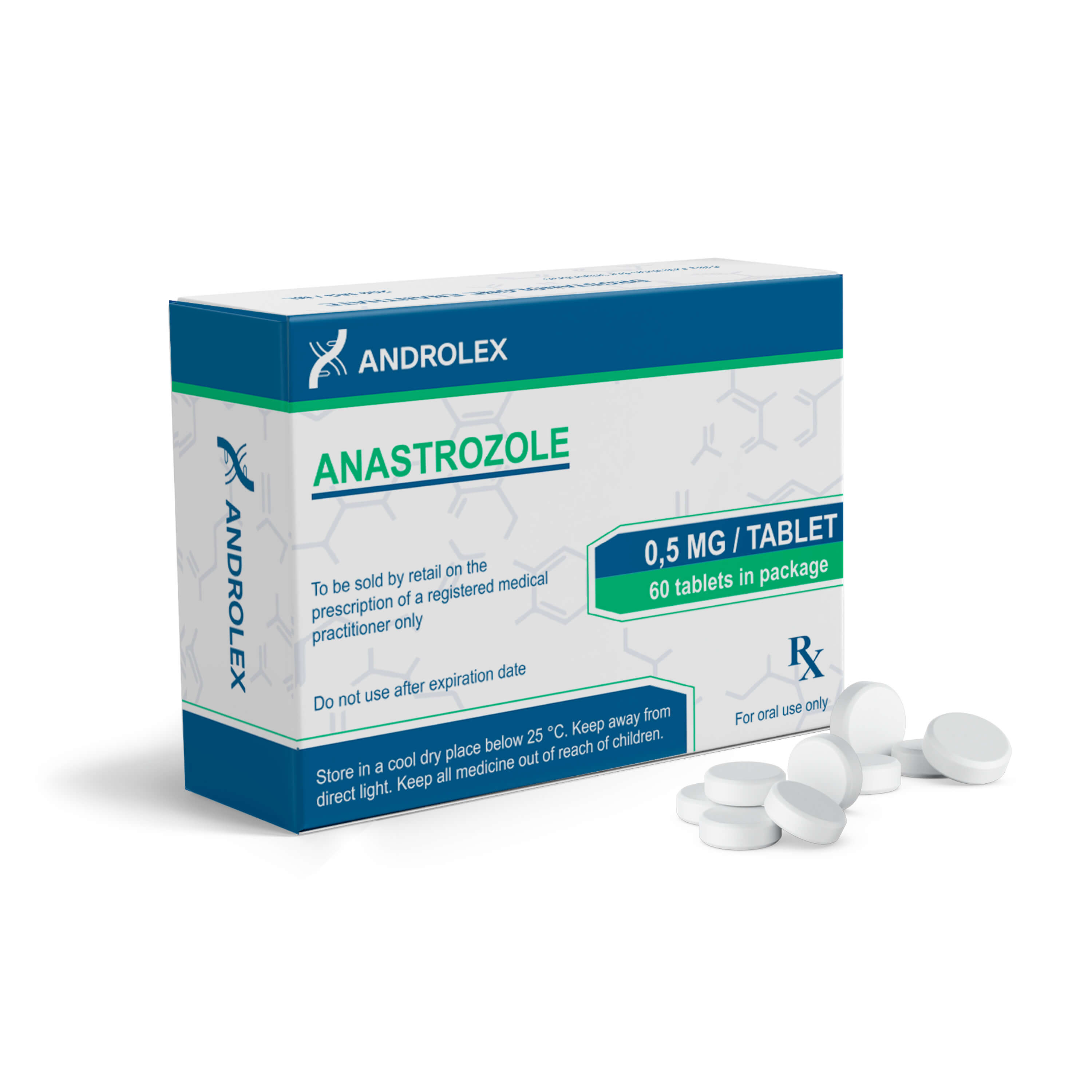 tablety Androlex anastrozol