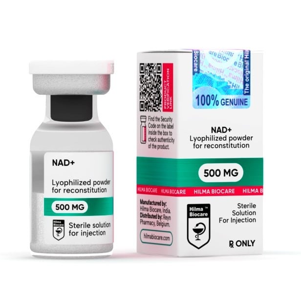 NAD+ 500mg 10ml lahvička - HILMA