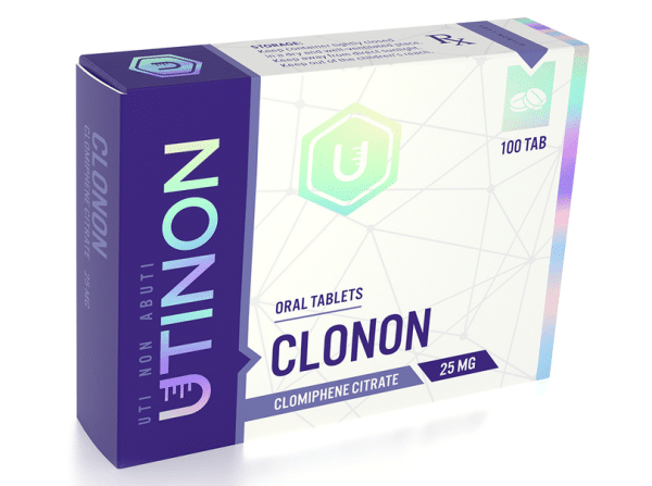 Clonon - Klomifen 25 mg 100 tablet - UTINON