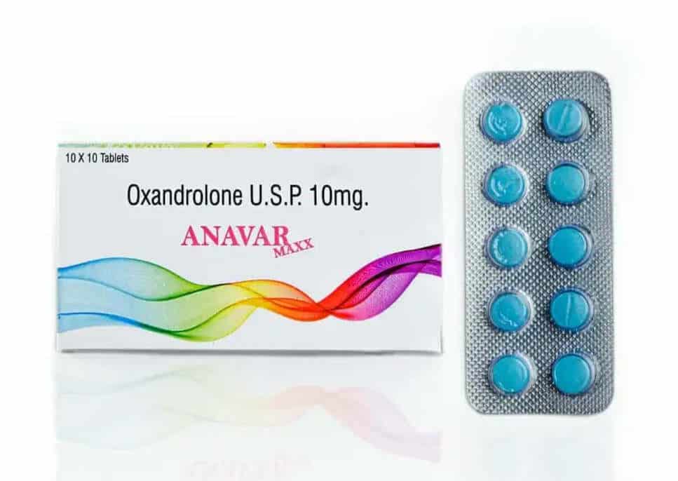 ANAVAR MAXX - Oxandrolon USP 10mg 100 tablet - POWERBOLIC