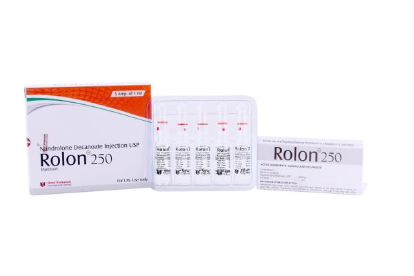 ROLON - Nandrolon dekanoát 250 mg/ml (5 ampulí x 1 ml) - Shree Venkatesh