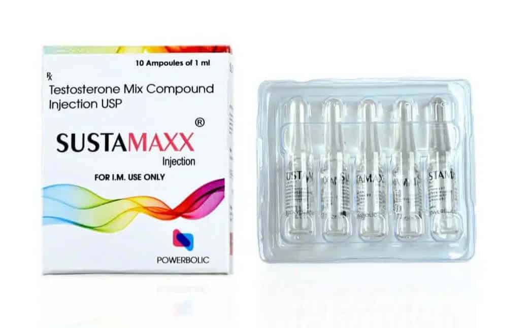 SUSTAMAXX AMP - Testosteronová směs 10 ampérů - POWERBOLIC